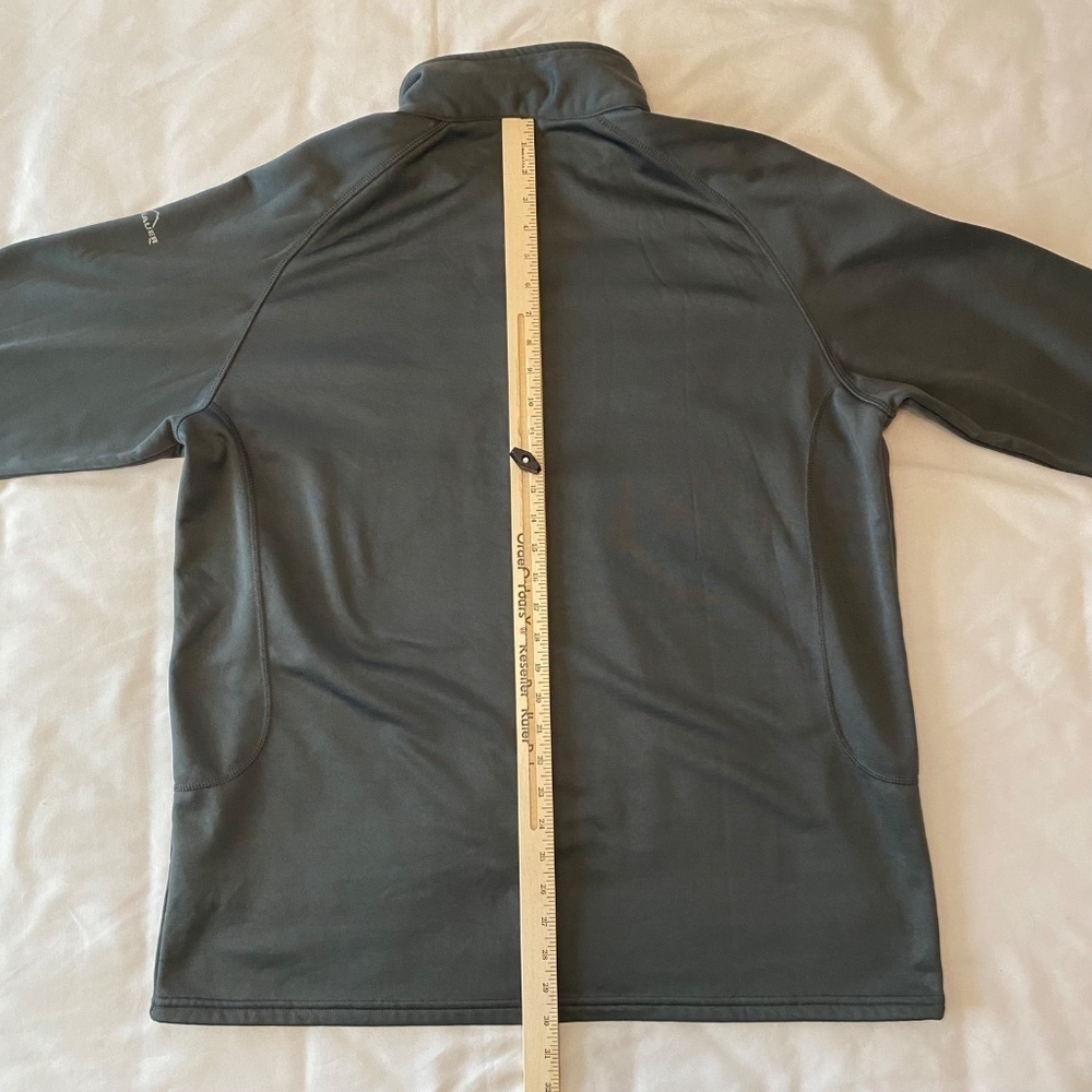 Eddie‎ Bauer Quarter Zip Pullover-Charcoal Grey-Size 2XL - Picture 5 of 11